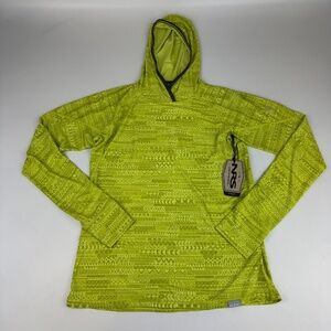 NWT NRS Womens Size S H2Core Silkweight Hoodie UPF 50+ Lime Green